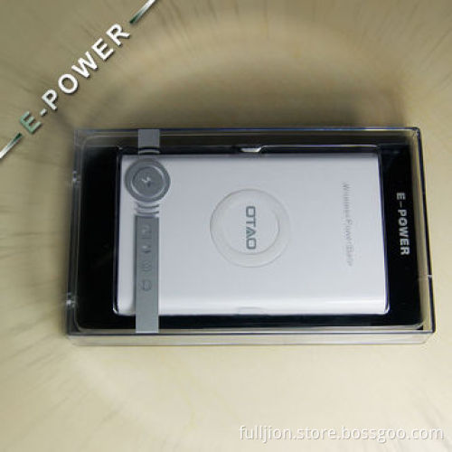 QI wireless charger power bank for cellphone